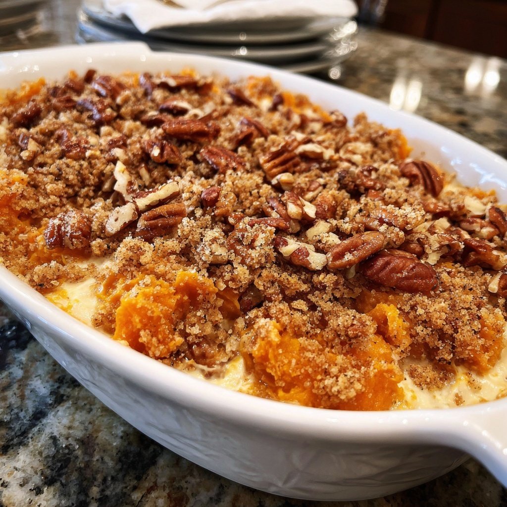 Protein-Packed Sweet Potato Casserole
