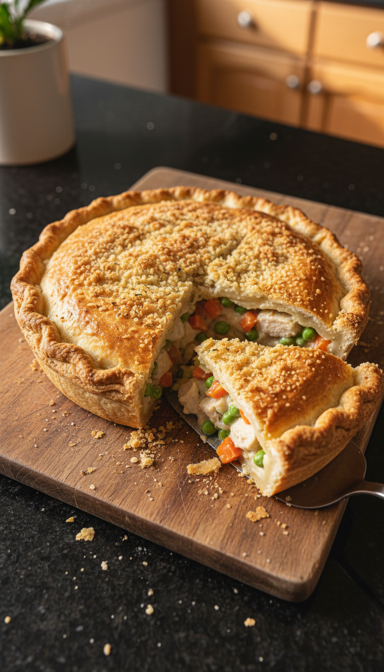 Savory Chicken and Veggie Pie
