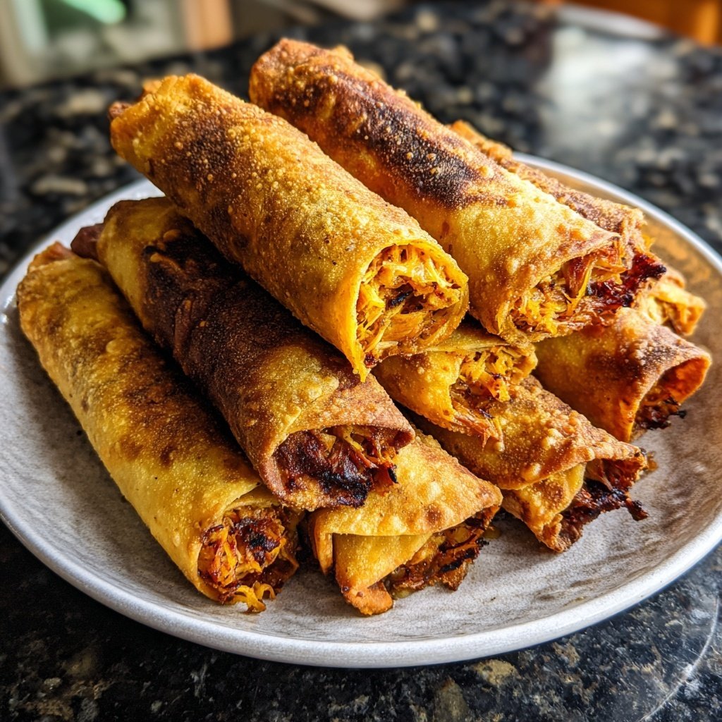 Taquitos Jackfruit Cheese Crispy