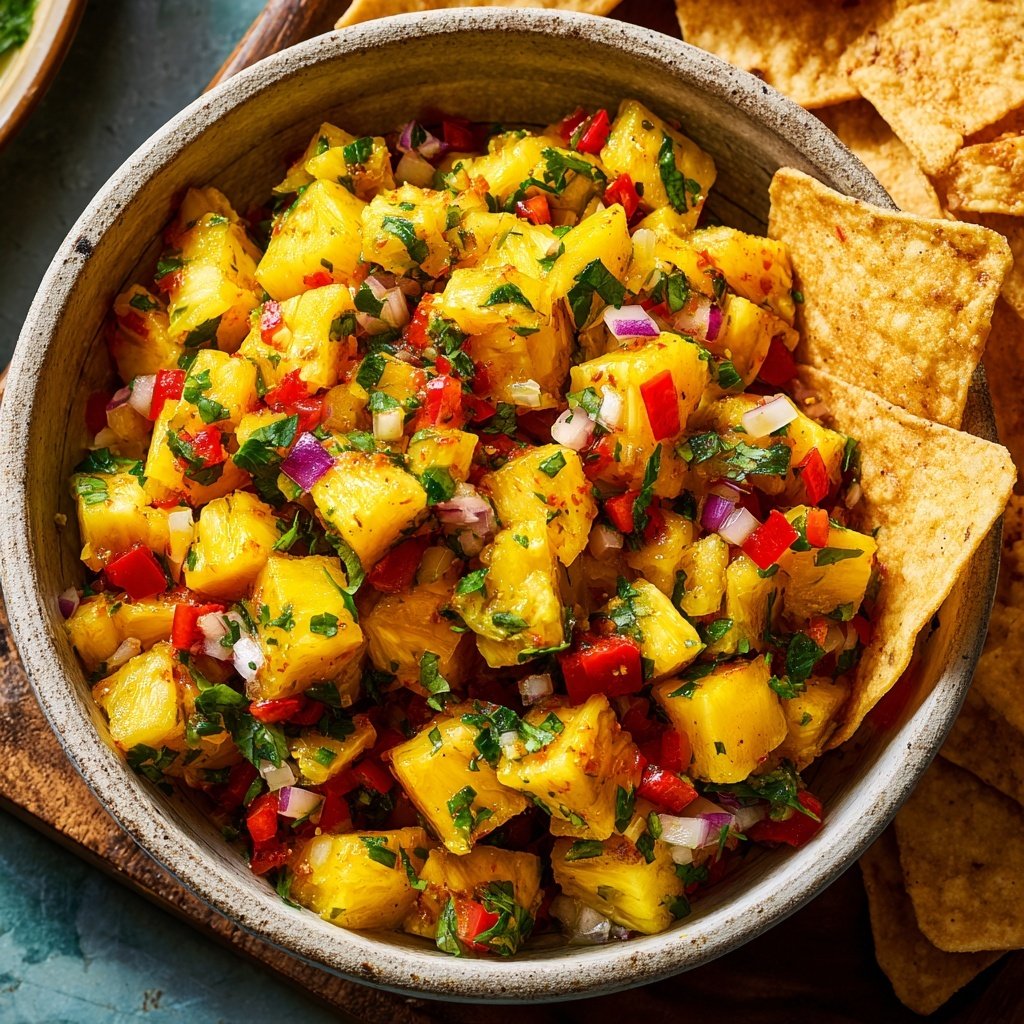 Pineapple Salsa with Lime