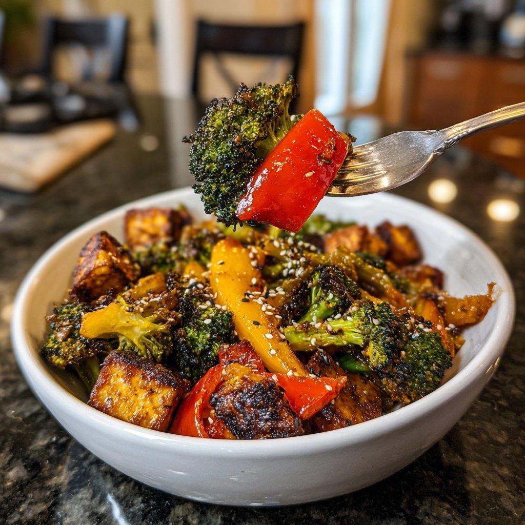 Sheet Pan Tofu Vegetables