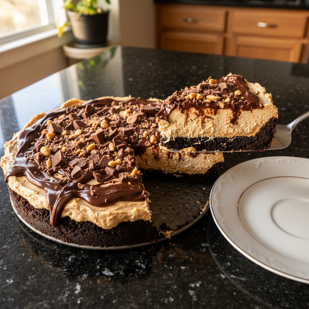 Reese's Peanut Butter Cream Pie