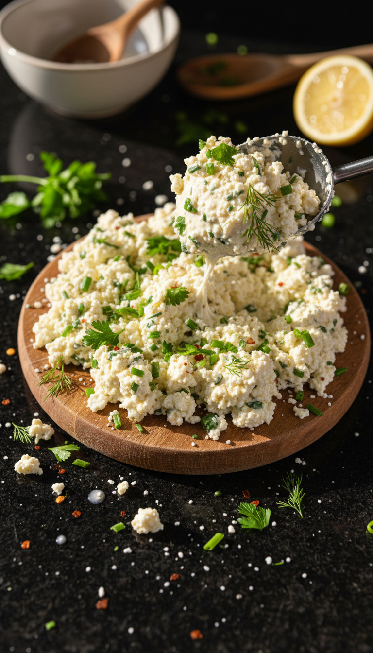 Zesty Cottage Cheese Snacks