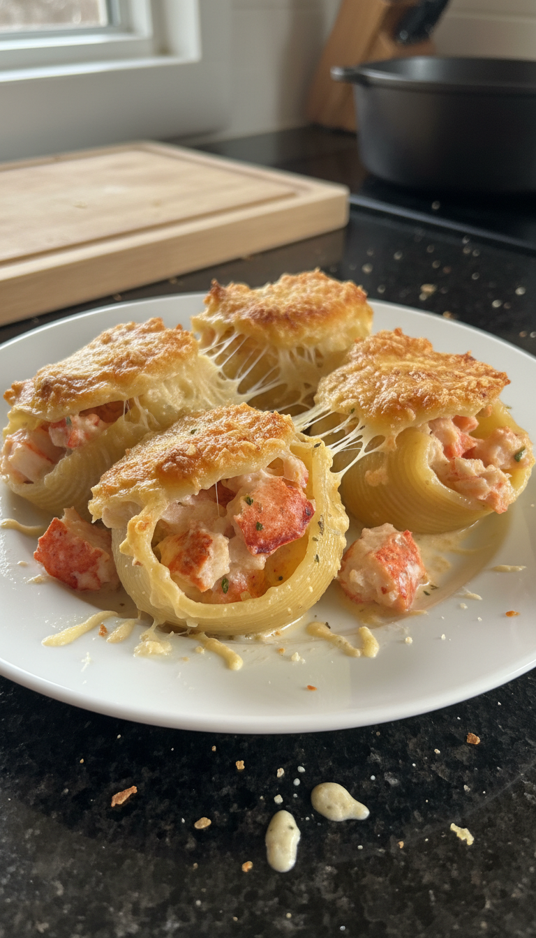Lobster-stuffed Shells Delight