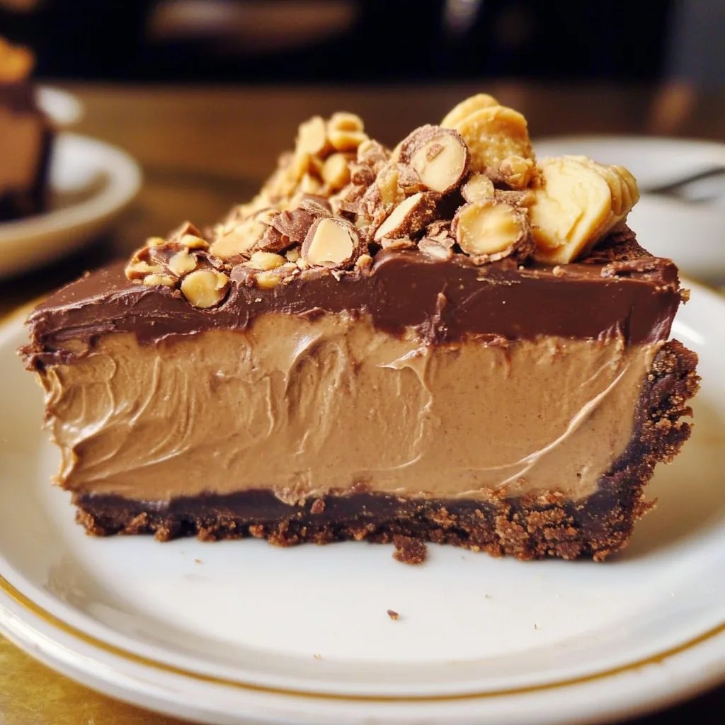 Gluten Free Chocolate Peanut Butter Pie