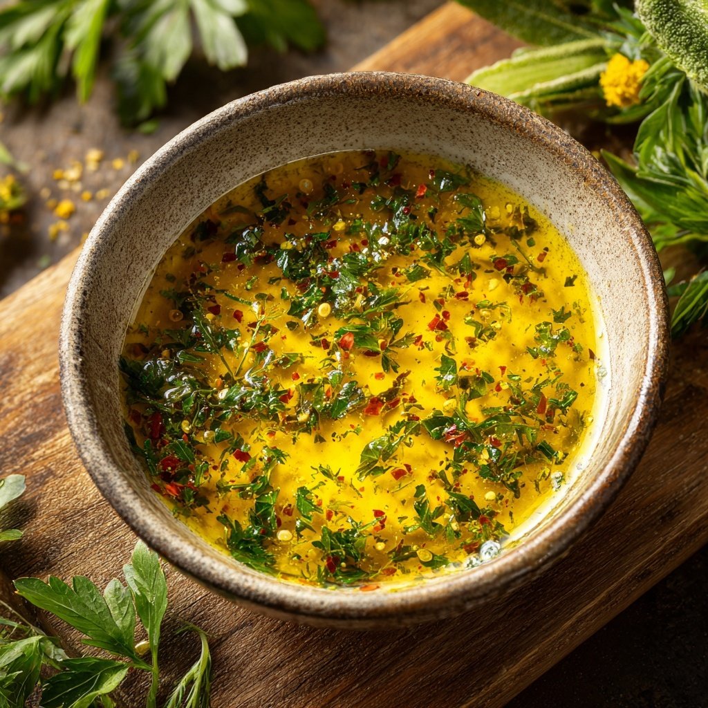 Dandelion Infused Citrus Dressing