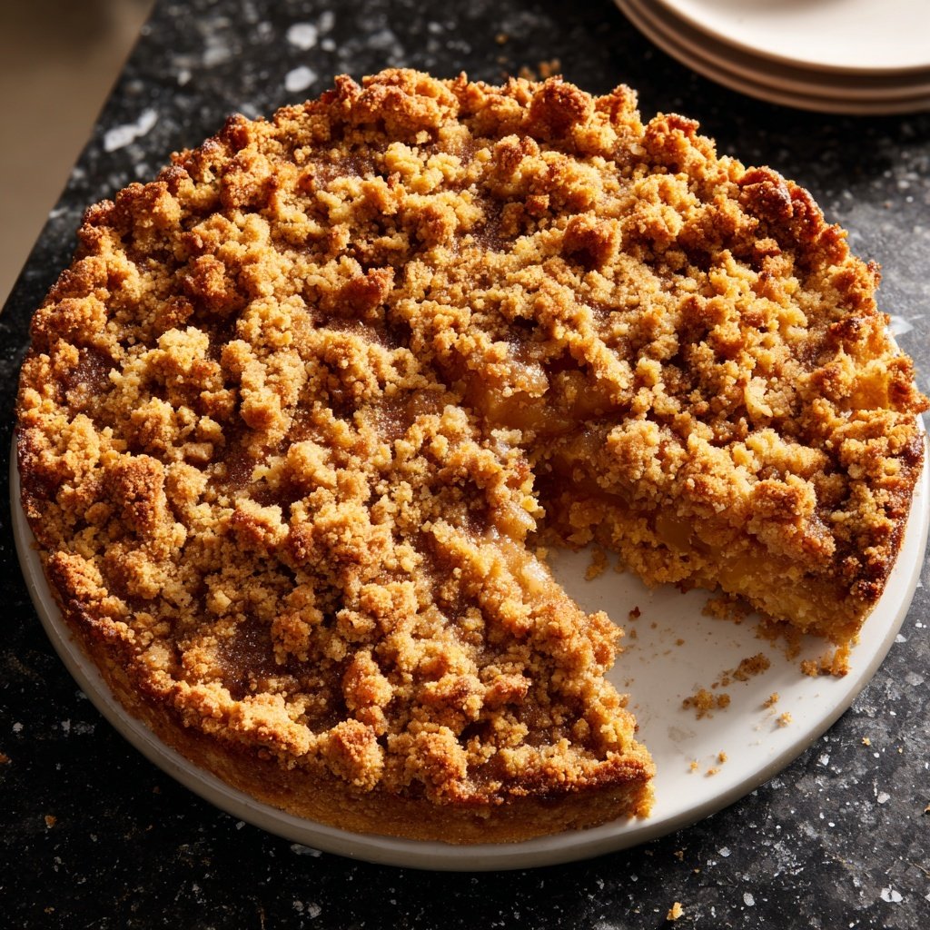 Vanilla Bean Brown Sugar Crumble