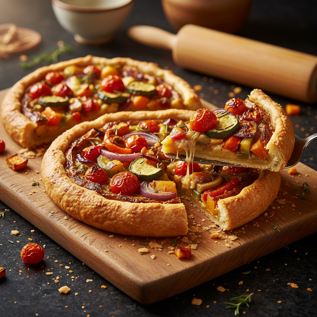 Savory Roasted Vegetable Tarts