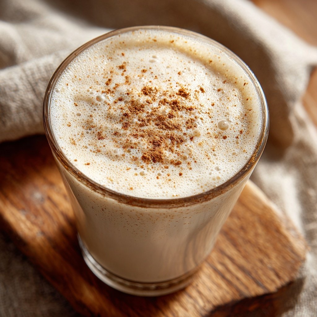Dairy Free Eggnog with Almond Milk