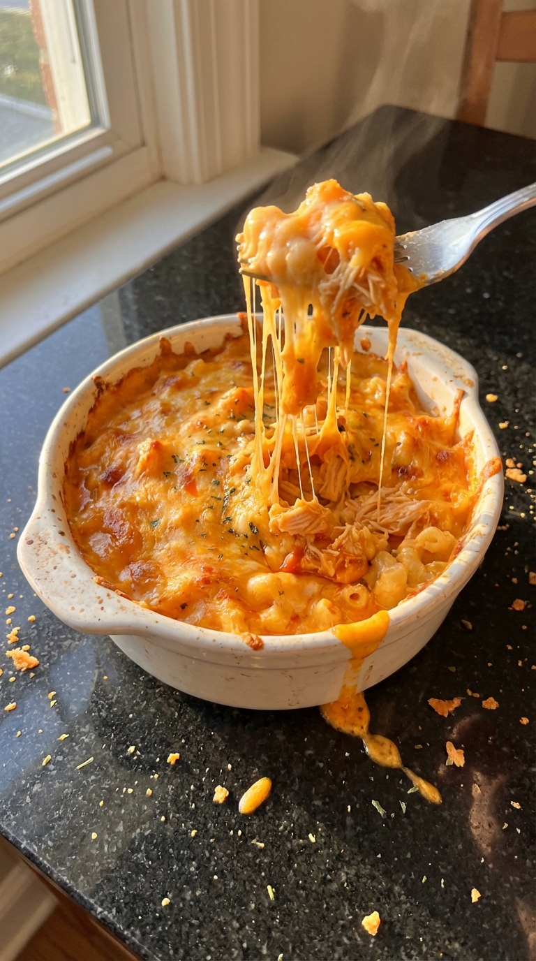 Buffalo Chicken Mac and Cheese