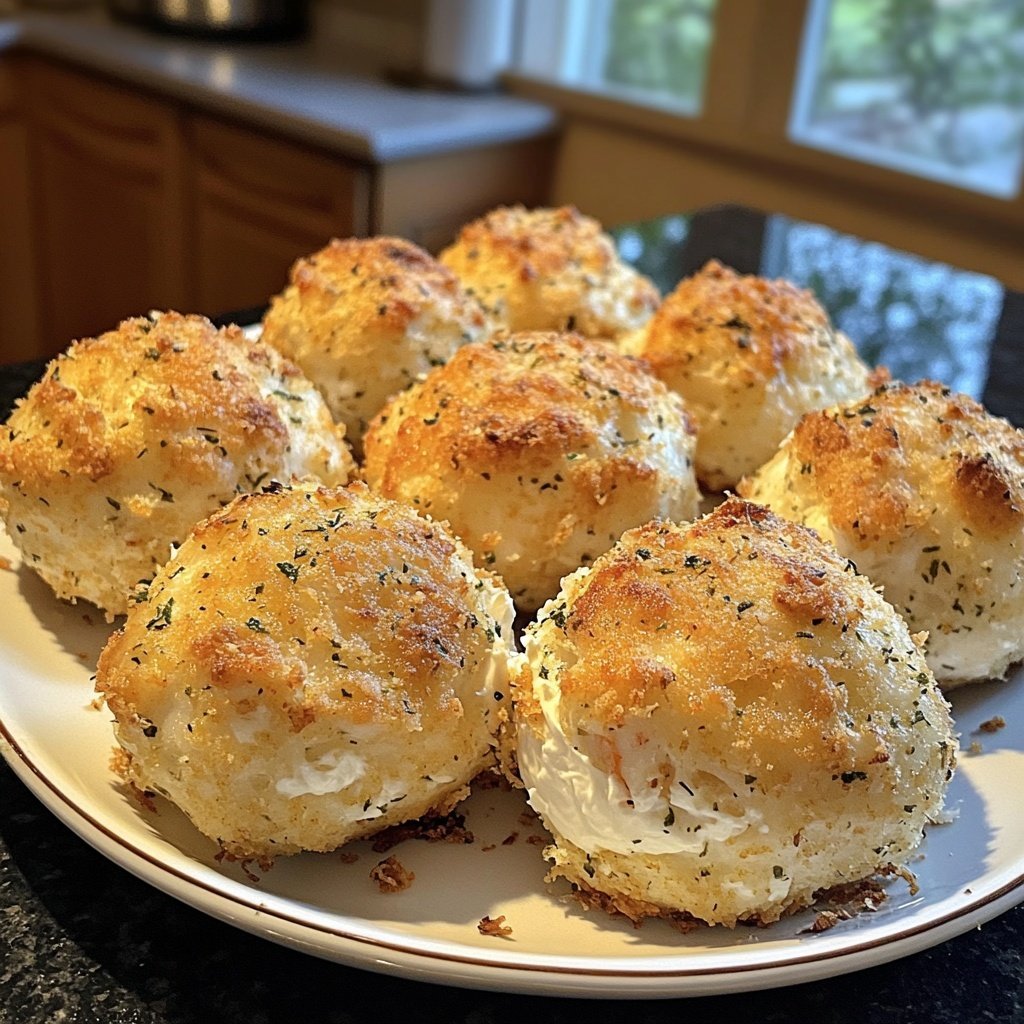 Baked Crab Bombs Recipe