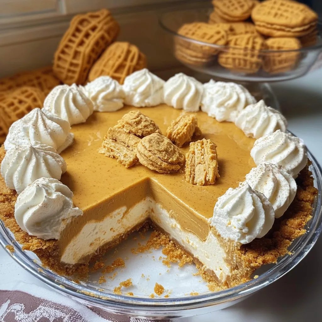 Nutter Butter Pie